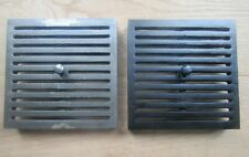 SLIDING VENT Cast Iron air Brick Ventilation Grill Wall Air Vent open shut cover