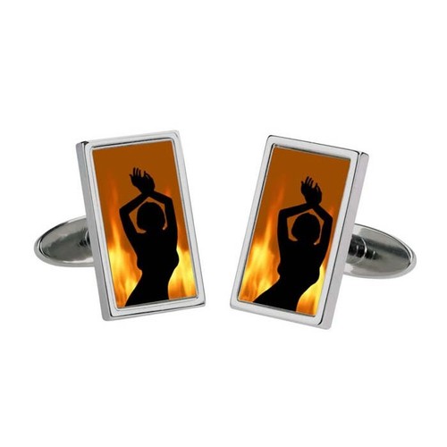 Fire lady cufflinks sonia - lady,