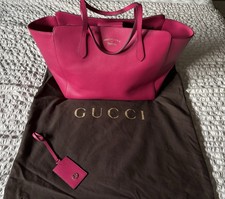 Gucci Pink Leather Tote with