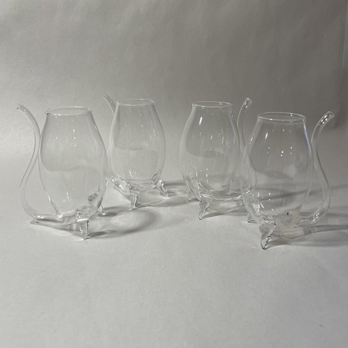 Blown glass port - wine, sippers