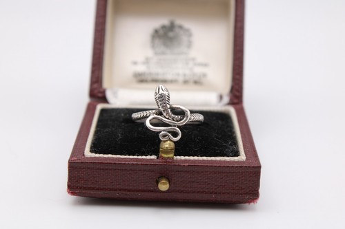 Silver 925 snake ring