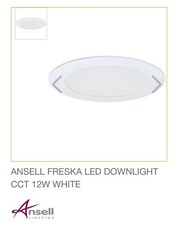 Ansell Freska CCT downlight -