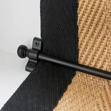 Matt Black Stair  Rod / Rods