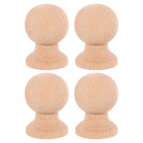 Pcs unfinished wood finials - wood,