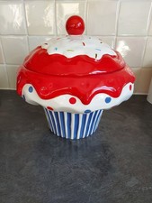 Large Cupcake Cookie Jar