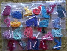 Kreinik Au Ver A Soie D'Alger Silk Threads - Cross Stitch/Embroidery - Assorted