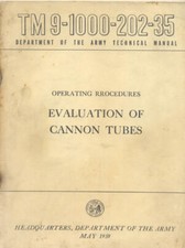 TM9-1000-202-35 Cannon Tubes