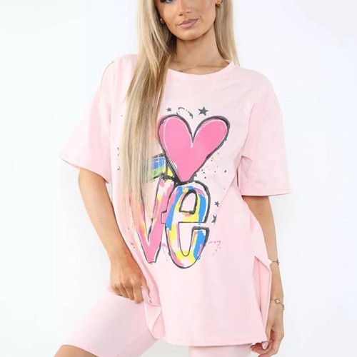 Women oversized love - love, side