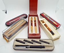 VARIETY OF MIXED BOXED PENS: PARKER 45 FLIGHTER D/L PEN; MANUSCRIPT CALLIGRAPHY