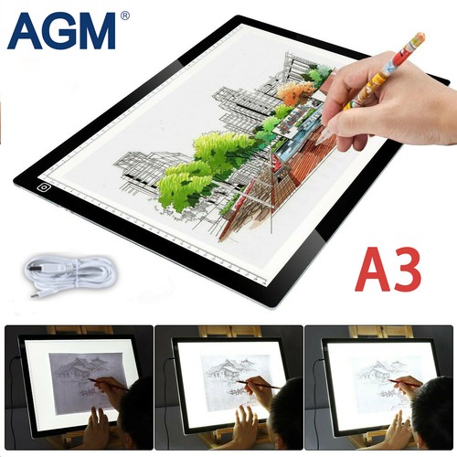 Agm lightbox led - a3, drawing