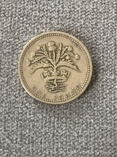 RARE UK £1 ONE POUND COINS