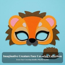 Cartoon Creature Half-Mask