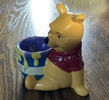 Disney Winnie The Pooh Character Honey Pot Ceramic Egg Cup Vintage Collectable