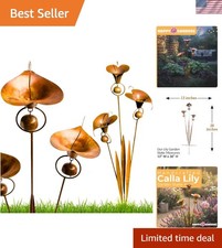 Durable Steel Calla Lily Stake