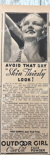 Outdoor girl olive oil face - outdoor,