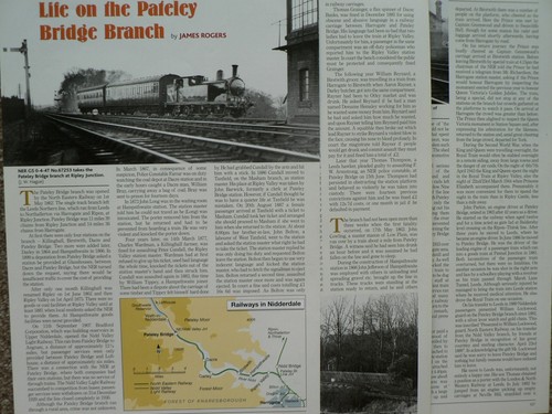 The pateley bridge branch - bridge, ner