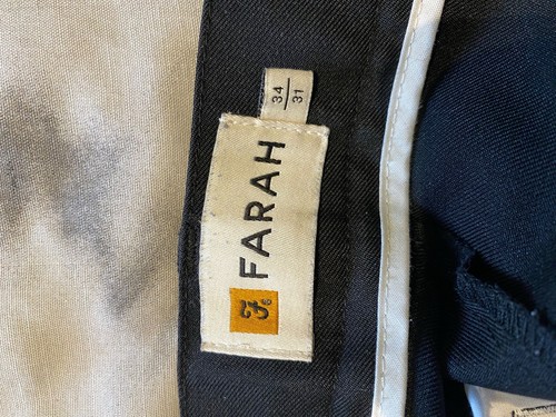 Men farah trousers - men’s, 34”