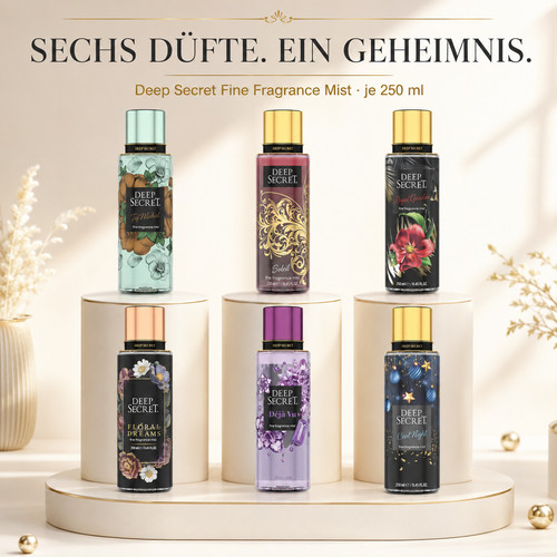 Deep secret body spray - body,