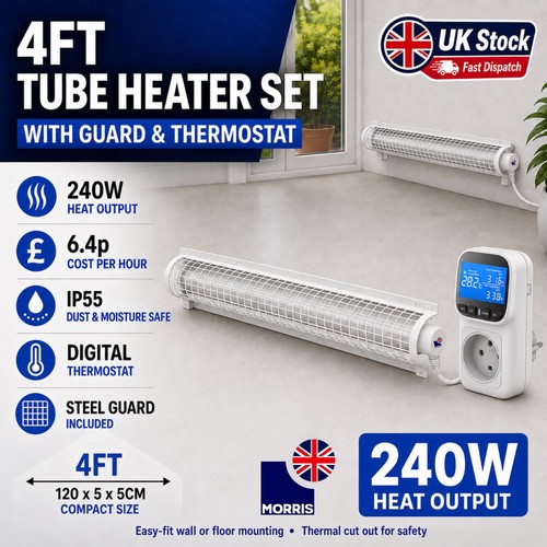 Tube heater guard - +, +