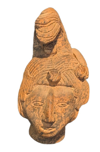 Vintage bust mayan aztec - mayan,