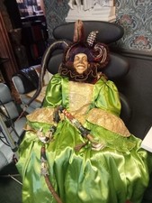 Huge Wayne Kleski Katherine Dolls,Jester 6ft Tall 