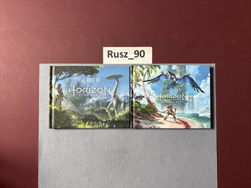 Mini artbooks horizon zero - x2,