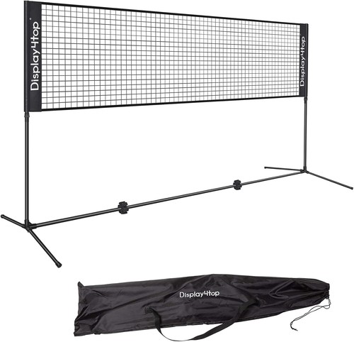 Black badminton net - 3m,