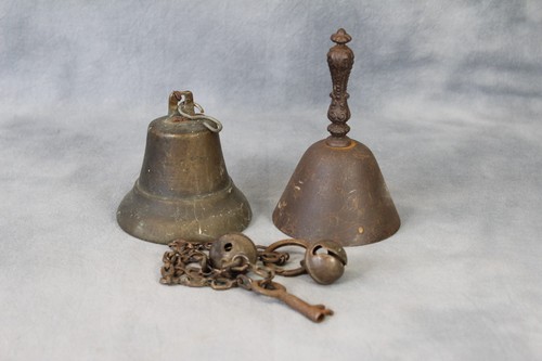 Collection antique brass - x,