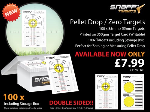 100 pellet drop and zeroing - 100,