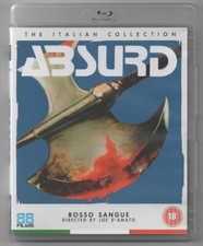 Absurd - Joe D'Amato - The Italian Collection - UK Region B Blu-ray