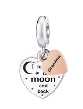 GRANDMA HEART I LOVE YOU TO