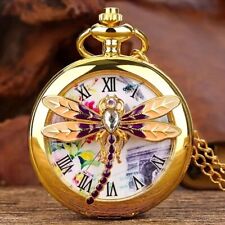 Reloj bolsillo retro gemas