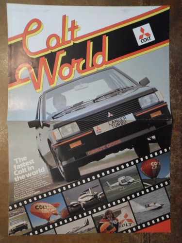 Mitsubishi colt world 1981 - mitsubishi, uk