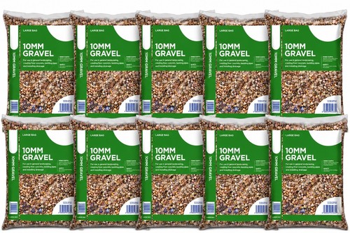 10mm pea gravel decorative - 10mm,