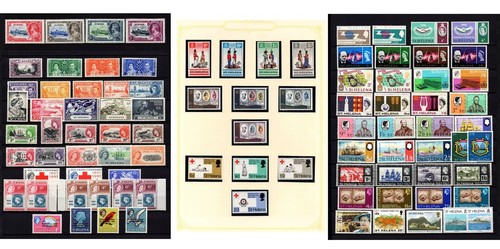 Helena stamp collection - st.,