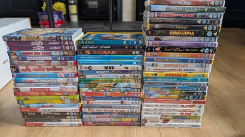 Kids dvds bundle joblot - 66,
