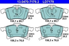 13.0470-7179.2 BRAKE PAD SET