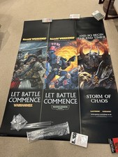 Games Workshop Warhammer 40k Store Large Banners  WH40K 2003 Lot Vintage