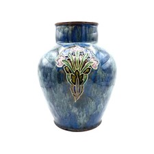Royal Doulton Stoneware Vase – Decorated by Florrie Jones & Vera Higgons C1920s