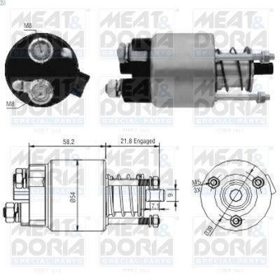 Solenoid switch starter - switch,, meat