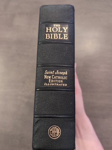 Vintage catholic bible - vintage, st