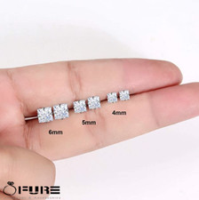 Men Women Kids Square White