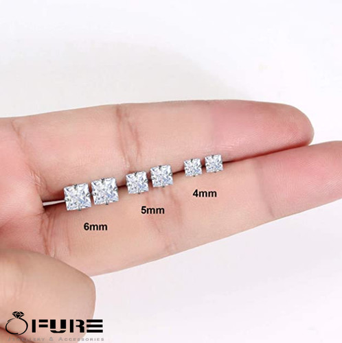 Men women kids square white - men,