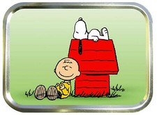 SNOOPY 2oz TOBACCO TIN,STASH