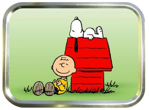 Snoopy 2oz tobacco tin - 2oz,
