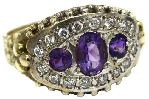 Amethyst rings size 2 - rings,