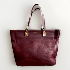 Henri Bendel Burgundy & Gold