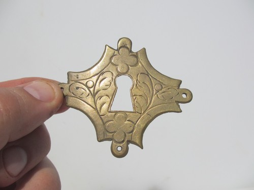 Antique brass drawer - antique,