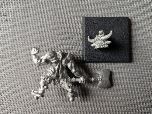 Citadel minotaur metal - citadel, ad&d