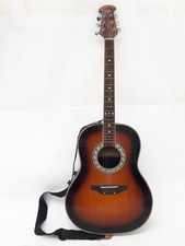 Tanglewood Odyssey Full Size Right Handed Electro Acoustic Guitar Brown Black 